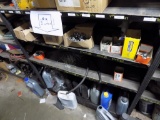 Contents of Bottom 3 Shelves of Black Shelving, 2nd Section Includes: Lug N