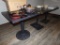 (3) Black Dining Table 30'' (3 X Bid Price) (Dining Room)