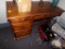 Wooden Desk, Red Oak Color (Upstairs)