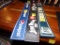(3) Bar Mats Bold Rock, Jim Beam, Pepsi and a Stack of Coasters (On Bar)