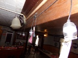 String of Patio Lights Over Bar (Behind Bar)