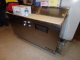 True 2 Door 60'' Sandwich Station, With Prep Dishes, Cooler Underneath, Cut
