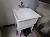 Poly Utility Sink, Nice Shape (Back Room)