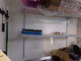 White Wire 2 Tier Track Shelves (Back Room)