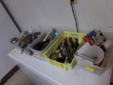 (5) Totes Full of All Sorts of Kitchen Utensils (Back Room)