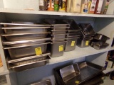 Large Group of Stainless Prep Dishes, Assorted Sizes (Storage Room)