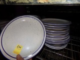(2) Large Stacks of Serving Platters, Syracuse China, Approx 25 Platters (K