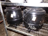 (2) Steam Pot Soup Pots/Warmers (Kitchen Basement)