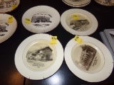 (4) Historical Georgetown Display Plates (Dining Room)