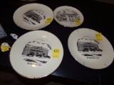 (5) Historical Georgetown Display Plates (Dining Room)