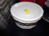 Stack of Ceramic Syracuse China Dinner Plates (13) Pieces (Dining Room)