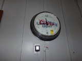 Coors Light Wall Clock, Clock Needs Batteries, DOES NOT LIGHT UP (Maybe Nee