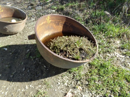 Large 38'' Diameter Cast Iron Pot