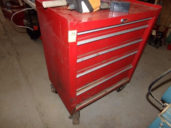 5 Drawer Rollng Tool Cabinet