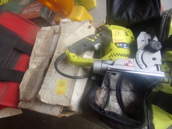 Ryobi Biiscuit/Plate Corded Joiner and (2) Boxes with Biscuits/Plates (Main