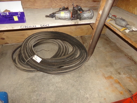 (2) Lenghts of Air Hose For Lot 141, Torpedo/Mole (Tool Stoage Room)