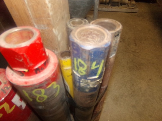 (4) Core Drill Bits, (2) 2'',(1)  3/8'' and (1) 1'' (Tool Storage Room)