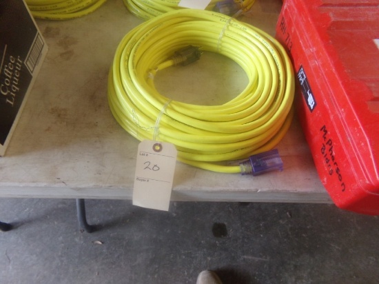 100' Extension Cord, 12AWG, New (Main Shop)