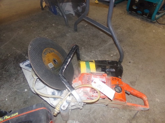 Demo Saw, MultiQuip Sidewinder 31A, Has Compression, Blade Dismounted (Main
