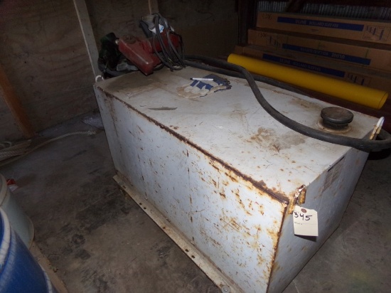 Diesel Fuel Transfer Tank, Knack/Weatherguard With 12 Volt Pump and Filter,