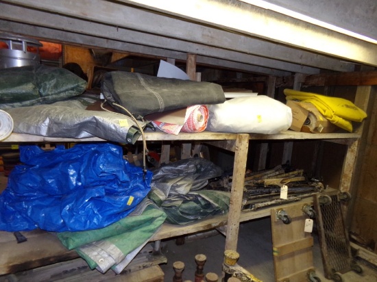 Contents of Shelves (Not otherwise numbered), Poly Tarps & Rolls, Floor Pro