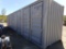 New 40' Storage Container with (4) Side Access Doors and Barn Doors on 1 En