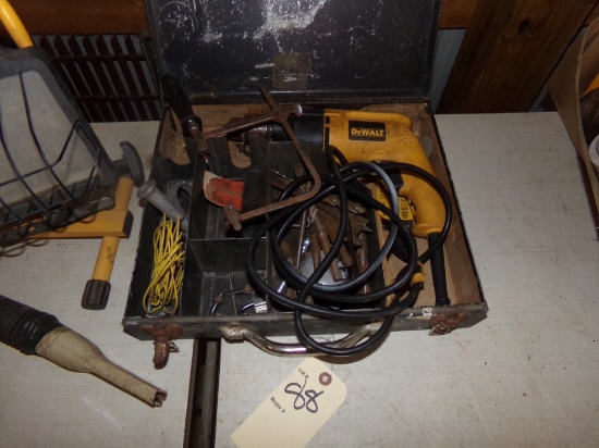 DeWalt Corded Drill and a Jewelers Saw