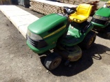 John Deere 135 Automatic with 42'' Deck, 22 HP Briggs Engine, 610 Hrs. 1 DE