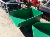 Small Green Garbage Tipper/Dumpster for Fork Lift