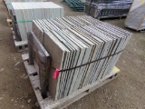 Pallet with 194 Ft. of 1'' Natural Cleft Bluestone Pattern, 18'' x 24''. So