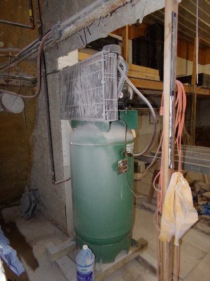Speedaire Upright Commercial Air Compressor, +/-  80 Gal. (Production Shop)