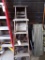 (2) Wooden Ladders (1) 4' (1) 5' (Middle Barn)