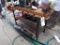 60''x28'' Wooden & Metal Workbench/Table w/3 1/2'' Bench Vise (Middle Barn)