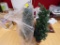 (2) 48'' Pre-Lit Outdoor X-mas Trees (Basement)