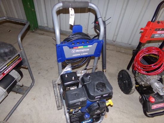 Westinghouse 3400 PSI 2.6 GPM Gasoline Pressure Washer, Looks New Or Lightl