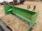 New Green 8' Snow Pusher for Skid Steer Loader