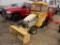 Cub Cadet 1862 Riding Mower with Soft Cab, 44'' Snow Blower, Wheel Weights,