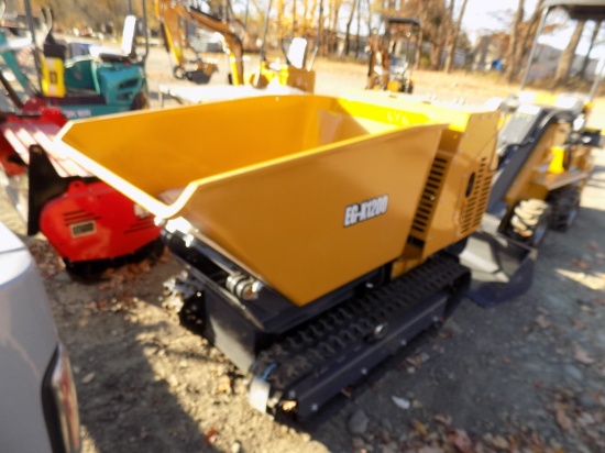 New EGN EG-X1200 ''Mud Buggy'', Gas Powered Self Propelled Dump Cart, Off R