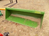 New Kivel 72'' Loader Mount Bucket, John Deere Green