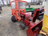 Wheel Horse 520 Hydro, Soft Cab, 44'' Snow Blower, Wheel Weights and Rear S