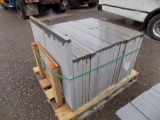 Pallet with 147 Sq.Ft. of Varying Thickness Assort. Dimension Thermaled Blu