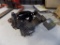 Black Dual Head Commercial Air Compressor Pump