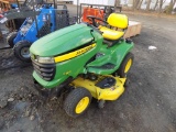 John Deere X360 Riding Mower, 48' Deck, 22 HP, Hydro, Low Hours, s/n 089825