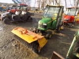 John Deere X748 4 WD Riding Mower with 48'' Deck, NOT MOUNTED, 60'' Heavy D