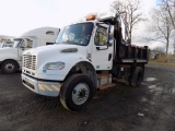 2009 Freightliner Business Clsss M2 Single Axle Dump Truck, 10' Steel Body
