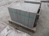 Pallet w/ 144 S Thermaled Bluestone Pattern, 2'' Thick x Assorted Dimension
