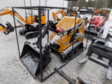 EPA MX-CRT23 Mini Skid Steer Loader, High Tracks, 739cc Gas Engine, 32'' Bu