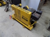 Titan Industries Twin Tank Wheel Barrel Air Compressor, 5.5 HP Engine, Turn