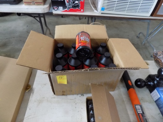 New Case Of Race Pro Dot 3 Brake Fluid, (12) 12 Oz. Bottles
