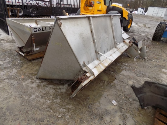 Stainless Steel Electric Salt Spreader, NO REMOTE
